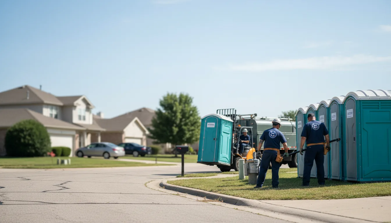 Porta Potty Rental in Emmetsburg, IA near me